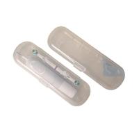 Porta Spazzolino Da Viaggio Electric Toothbrush Travel Storage Case | 2pcs Portable Universal Handle Organizer Cover(Transparent)