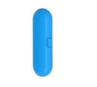 Porta Spazzolino Da Viaggio Electric Toothbrush Travel Storage Case | 2pcs Portable Universal Handle Organizer Cover(Blue-01)