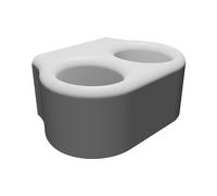 Porta Spazzolino per Oral-B Professional Care 600 - Doppio da Parete