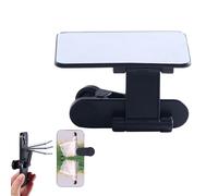 Porta Specchio per Fotocamera Telefono | Fissaggio a Specchio con Clip per Telefono,con Angolo Regolabile per Studio Casa Viaggi Tutorial Bellezza