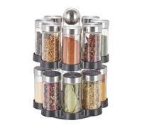 Porta spezie da Cucina Girevole con 16 Barattoli Organizer Rotante a 360°
