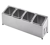 Porta spezie per pizza, barattoli per spezie, design con manico, organizer per condimenti, salse, insalata, marmellata, frutta, ingredienti