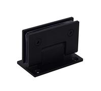 Porta spezzata Morsetto for cerniera for porta in vetro da parete in acciaio inossidabile, spessore 8-12 mm, apertura a 90 gradi