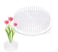 Porta spilli a forma di rana floreale | Strumento di disposizione dei fiori ad alta trasparenza per il fai da te, decorazione domestica, giardinaggio e lezione in classe