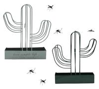 Porta spirali antizanzare Sunlux Cactus oro