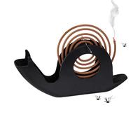 Porta Spirali di Incenso Lumaca - Supporto di Incenso a Prova di Fuoco con Design Lumaca, Decorazione Animale per Salone Tavolo Ufficio Casa ed Esterno