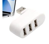 Porta splitter USB 3 - mozzo adattatore 2.0, connettore di rotazione flessibile | Carica di espansione Mullti -dispositivo compatta, hub ad alta velocità portatile sicuro per fotocamere HD telefoni ce