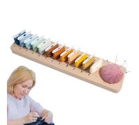 Porta spoline per filo da ricamo, porta spoline in legno,Porta filo interdentale per portaoggetti in legno - Tagliere per riporre il , portafilo per cucito, per appassionati di cucito per sorella