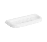 PORTA SPUGNA E PORTA SAPONE COMBINATO SERIE LINEA Accessori Bagno Bianco
