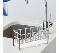 Porta Spugna In Acciaio Inox Con Vaschetta Di Raccolta Per Dispenser Di Sapone