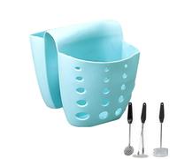 Porta spugna in silicone - Cesto di scarico per lavello da cucina | Colino raccogli alimenti - Scolapiatti per sella, cestelli flessibili sospesi, antiscivolo, accessorio