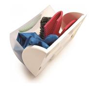 Snips Ordinello - Porta Spugne Lavello Cucina e Lavanderia - Porta Spugna, Utensili, Strofinacci e Guanti con Sportello - Organizer Lavello Antimuffa con Adesivi a Parete 22,5x12,5x8 - Made in Italy