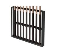 Porta stecche da biliardo da parete, in metallo resistente, per sala giochi, bar e club, elegante contenitore per bastoni da biliardo e accessori da tavolo