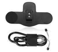 Porta Stetoscopio, Morbido Porta Stetoscopio in Pelle con Clip Facile da Raccogliere e Trasportare Accessori per Stetoscopio Per Medici, Infermieri, EMT (Nero)