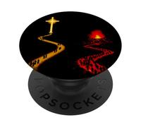 Porta stretta e la porta larga Matteo 7 13 PopSockets PopGrip Adesivo
