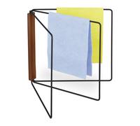 Porta strofinacci Organizer per asciugamani 3 bracci Pieghevole Design elegante