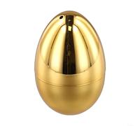 Porta stuzzicadenti a forma di uovo alla moda elemento decorativo funzionale per un facile accesso agli stuzzicadenti con stile (oro)