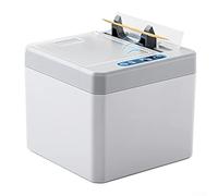 Porta stuzzicadenti elettrico intelligente con sensore automatico, dispenser ricaricabile tramite USB, grande capacità, per cucina, sala da pranzo, contenitore con coperchio ribaltabile a mani libere