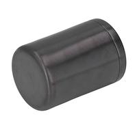 Porta Stuzzicadenti in Acciaio Inossidabile, Custodia per Stuzzicadenti Durevole e Resistente Alla Caduta per Famiglie e Ristoranti, 5,5 X 8 Cm, Scatola per di Alta qualità (BLACK)