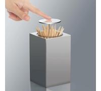 Porta stuzzicadenti in acciaio inox a push-up Pop-up automatico portatile