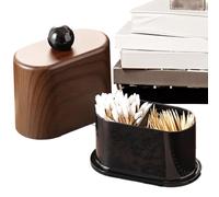 Porta stuzzicadenti Organizer A 2 Scomparti Con Coperchio Impermeabile