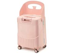 Porta su bagagli con sedile per bambini, 20 bagagli con sedile per bambini in valigia per bambini con ganci tod e borsa, stile2