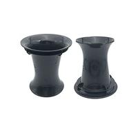 Porta Subwoofer Basso Per Tubo Invertito 99mm X 82mm Nero Altoparlante Port Tube Set Di 2PCS