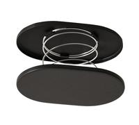Porta - Supporto elastico di sollevamento automatico, vassoio di ricambio, organizer da tavolo per bagno, cucina, WC, comodo inserto per tovaglioli, pratico dispenser di carta