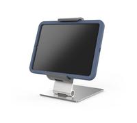 Porta tablet -1 kg 7-13''/argento/inclinabile/ruota NEW