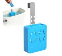 Porta tablet WC vassoio regolabile in silicone con ganci per | Porta tablet pulitore WC per casa, bagno, scuola, camera da letto, hotel
