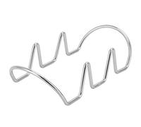 Porta Taco Supporto Per Taco Scaffale Per Taco Accessorio Da Per Ristorante In Acciaio Inossidabile Per Contenere Più Pancake Tacos In Posizione Verticale Per Ristoranti (Griglia 3 a forma di U)