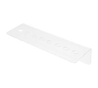Porta Tagliacapelli Multi-scomparto in Acrilico da Parete | Organizer per Strumenti da Taglio, Uso in Barberia, Struttura Salvaspazio, Supporto Multi-slot