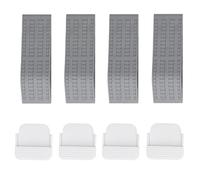 Porta tappa in gomma inferiore cuneo cuneo non slittamento design durevole per la scuola di casa 4 set di texture anti -slip di alta qualità