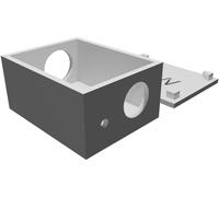 Porta Tappo Obiettivo per Nikon SLR LC-52 Tracolla Clip Supporto 3D
