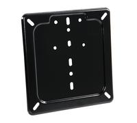 PORTA TARGA ACCIAIO INOX NERO AUTO RESISTENTE DURATURO ANTIRUGGINE FACILE INSTAL