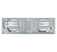 Portatarga anteriore in acciaio UNIVERSALE AUTO RICAMBIO TARGA 375x125 mm LAMPA