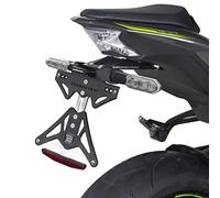 Porta targa Barracuda compatibile con Kawasaki Z900 2020-2023 specifico per indicatori di direzione originali