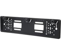 Porta targa con telecamera posteriore e 2 sensori di parcheggio per auto europea retromarcia portatarga camera e sensore con allarme sonoro C22