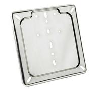 Porta targa CROMO LAMPA - UN: UN