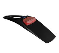 Porta Targa LED MOD. Extreme Nero (Lente Rossa)