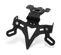 Porta Targa Moto Con Luci A LED, Supporto Per Fanale Posteriore Targa Per Moto, Portatarga Moto Universale In Lega Di Alluminio, compatibile con la maggior parte dei modelli di moto comuni