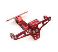 Porta Targa Moto Per BMW R1200GS R 1200 GS R 1200GS R1200 GS Moto Portatarga Posteriore Universale Con Luce A LED(Red)