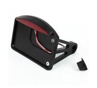Porta Targa Moto Per XL883 Per XL1200 Per Bobber Per Chopper Per Cruiser Supporto Per Targa Laterale Per Moto(Black)