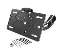 Porta Targa Per Dyna Per Softtail Per Sportster 2008-2016 Moto Side Mount License Plate Holder Staffa Eliminator Kit Portatarga