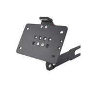 Porta Targa Portatarga 1 Set Staffa Porta Targa Universale Per Montaggio Laterale Moto Numero Immatricolazione Con Parafango A Luce LED Eliminato