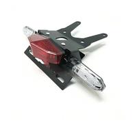 Porta Targa Portatarga Per CRF250L Per CRF 250L 2013-2021 Accessori Luci Stop A LED Indicatori Direzione Eliminator Kit Supporto Telaio Targa(Red-Turn Signal)