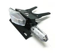 Porta Targa Portatarga Per CRF250L Per CRF 250L 2013-2021 Accessori Luci Stop A LED Indicatori Direzione Eliminator Kit Supporto Telaio Targa(Clear-Turn Signal)
