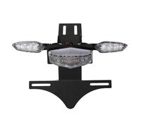 Porta Targa Portatarga Per Surron Per Sur-ron Per Luce Per Bee Per Segway Eliminator Coda Posteriore Tidy Luce Freno A LED Indicatore Direzione Portatarga(Clear Set 3)