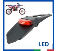 Porta targa posteriore CROSS ENDURO MOTARD 50 fanale stop rosso AM6 minarelli