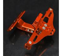 Porta Targa Posteriore Per Moto Con Luce Per Suzuki DL 1000 DL1000/V-STROM 2002-2016 2015 2014 2013 Motociclo(Orange)